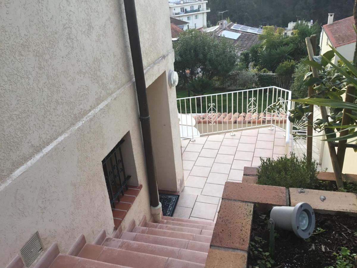 Villa Paradiso, Logement Avec Piscine, Nice Nord Екстериор снимка