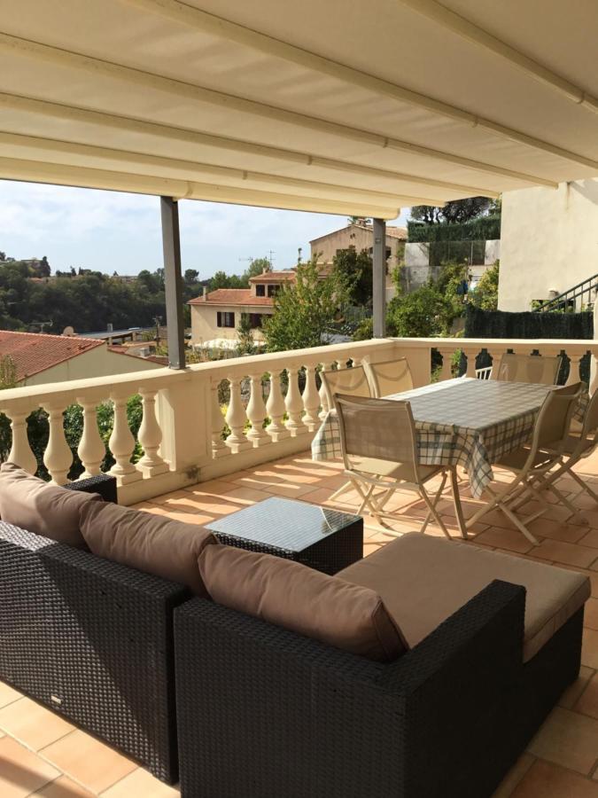 Villa Paradiso, Logement Avec Piscine, Nice Nord Екстериор снимка