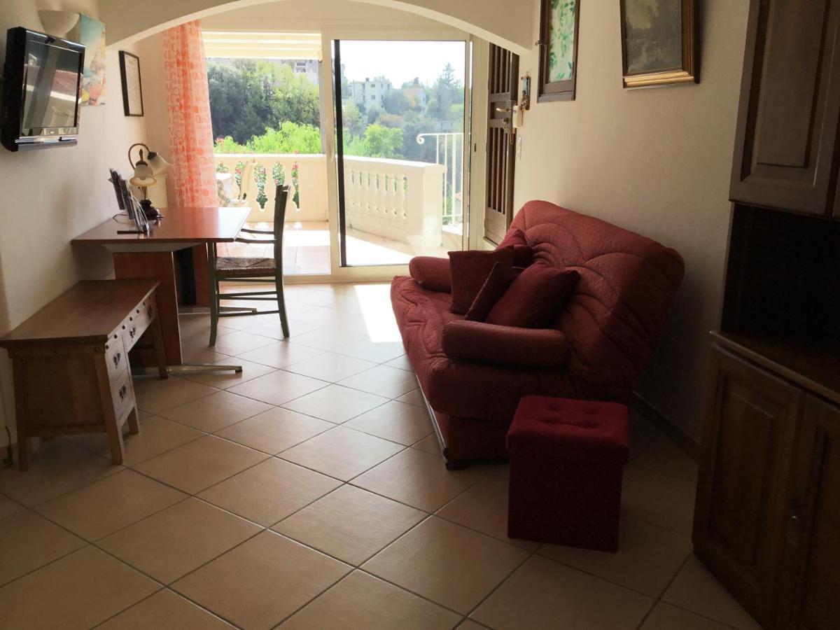 Villa Paradiso, Logement Avec Piscine, Nice Nord Екстериор снимка