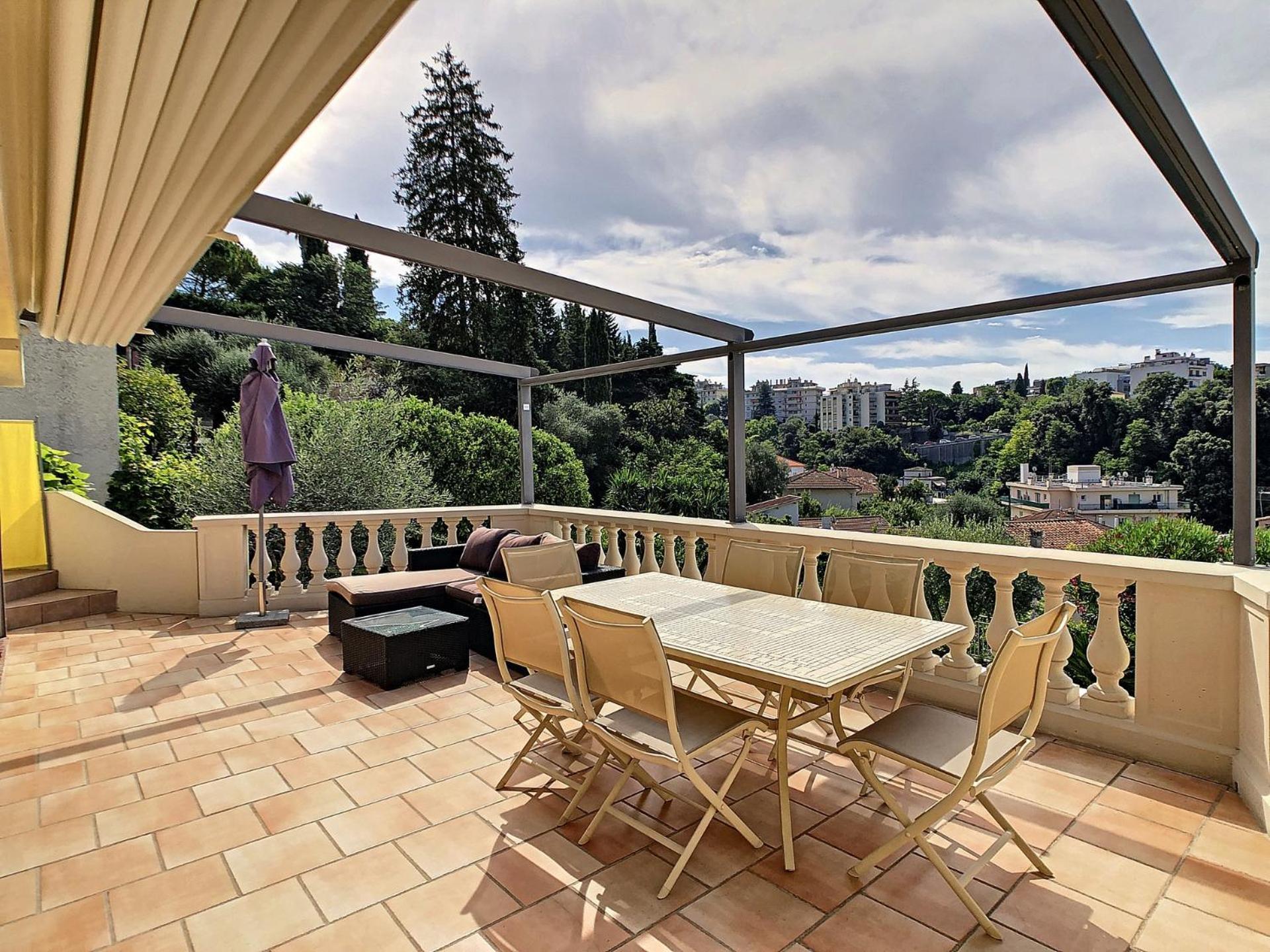 Villa Paradiso, Logement Avec Piscine, Nice Nord Екстериор снимка